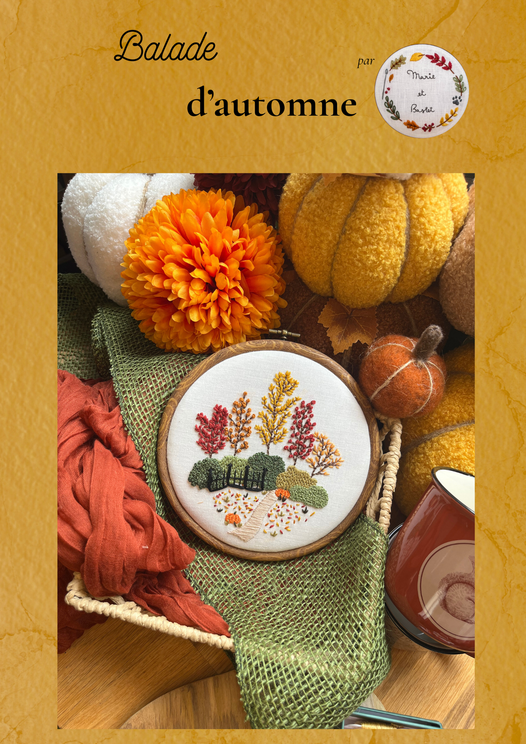 PDF Broderie – Balade d’automne 🍂