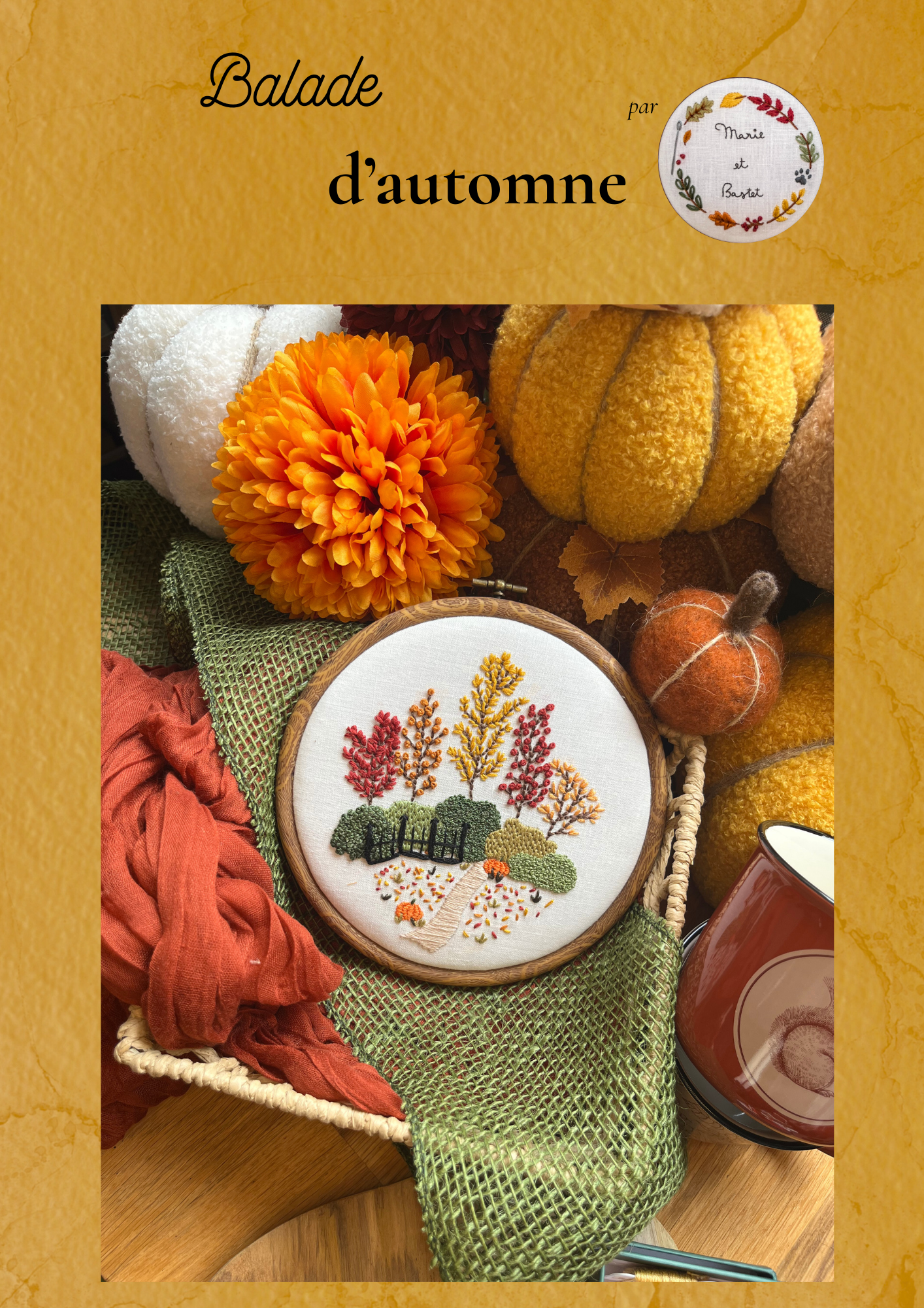 Pack Automne – 3 modèles de broderie en PDF 🍂