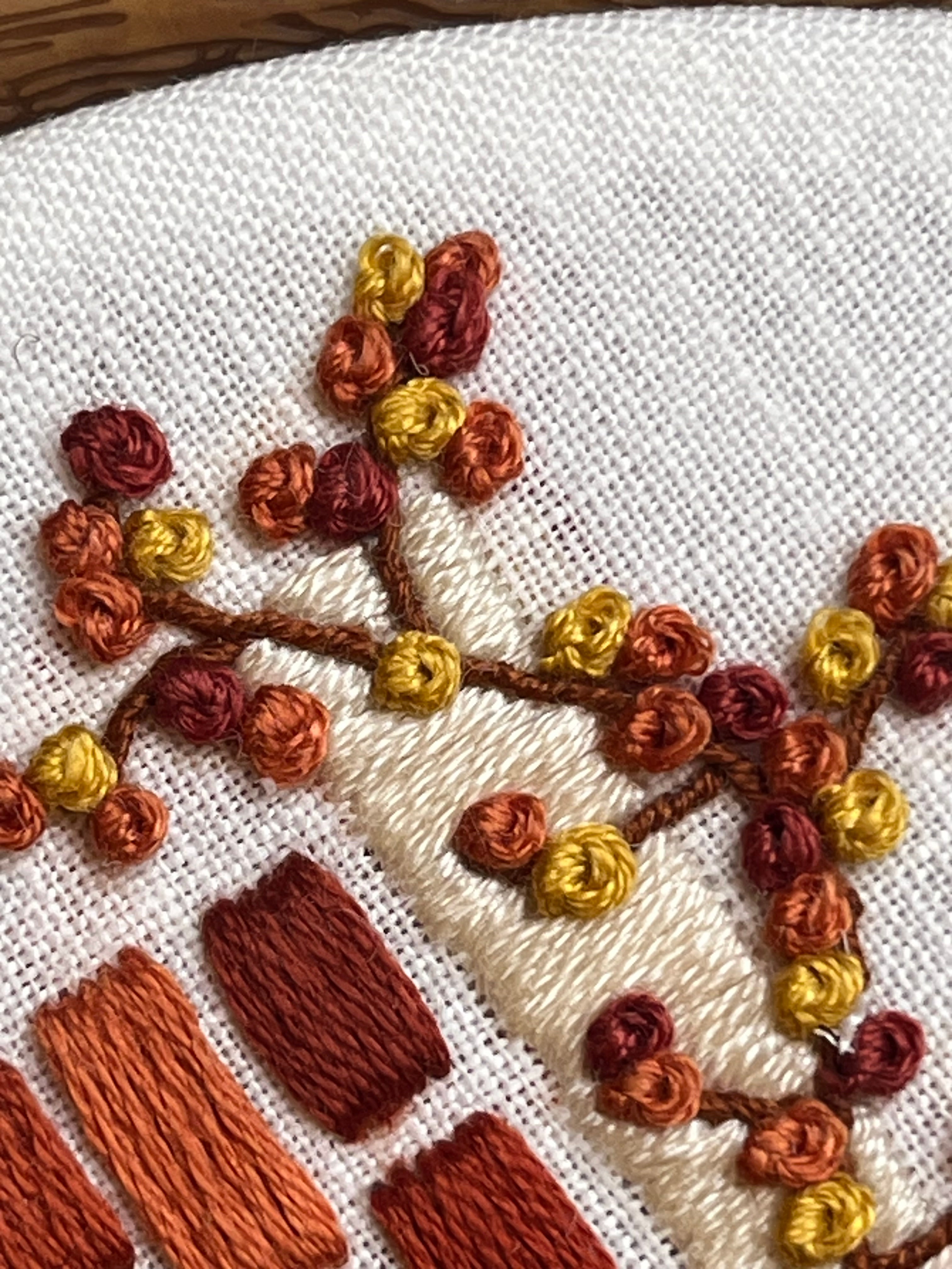 PDF Broderie – Cheminée d’automne 🔥
