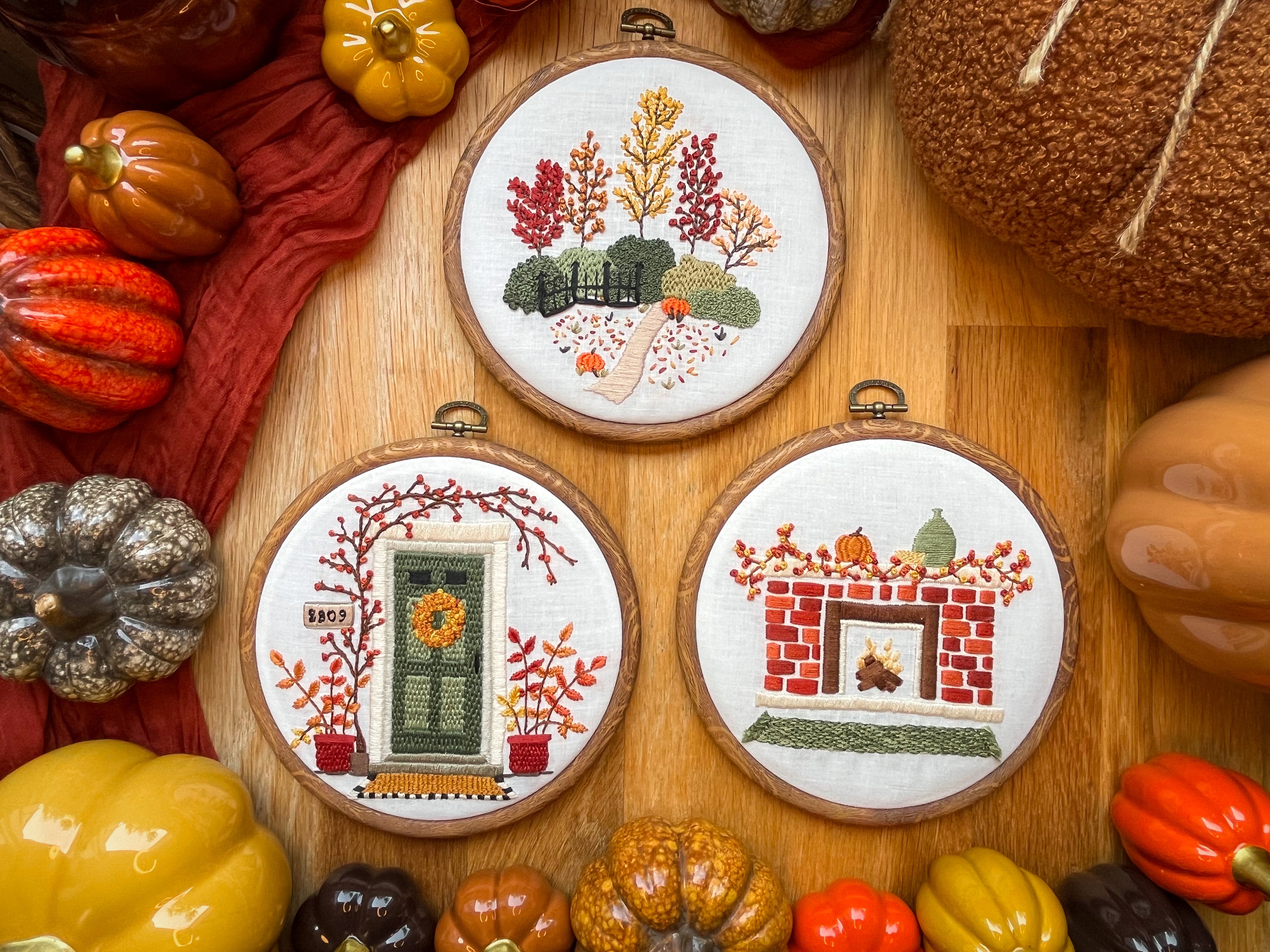 Pack Automne – 3 modèles de broderie en PDF 🍂
